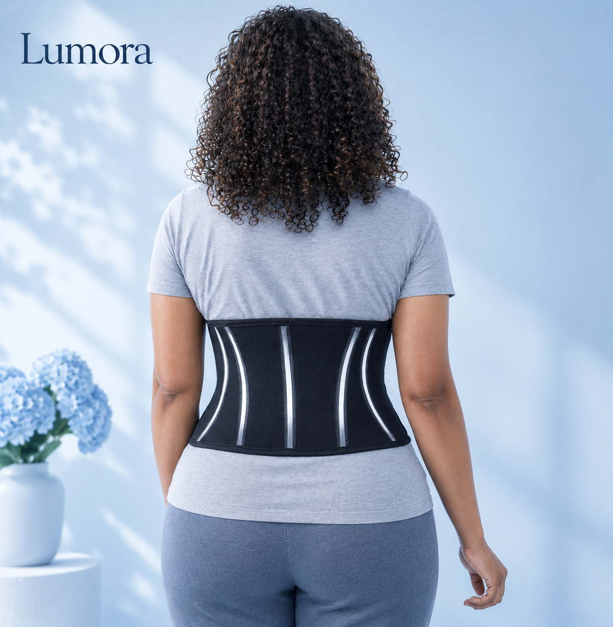 France Waist Trainer Belt Smoothing, Support, 3-Belt Fit