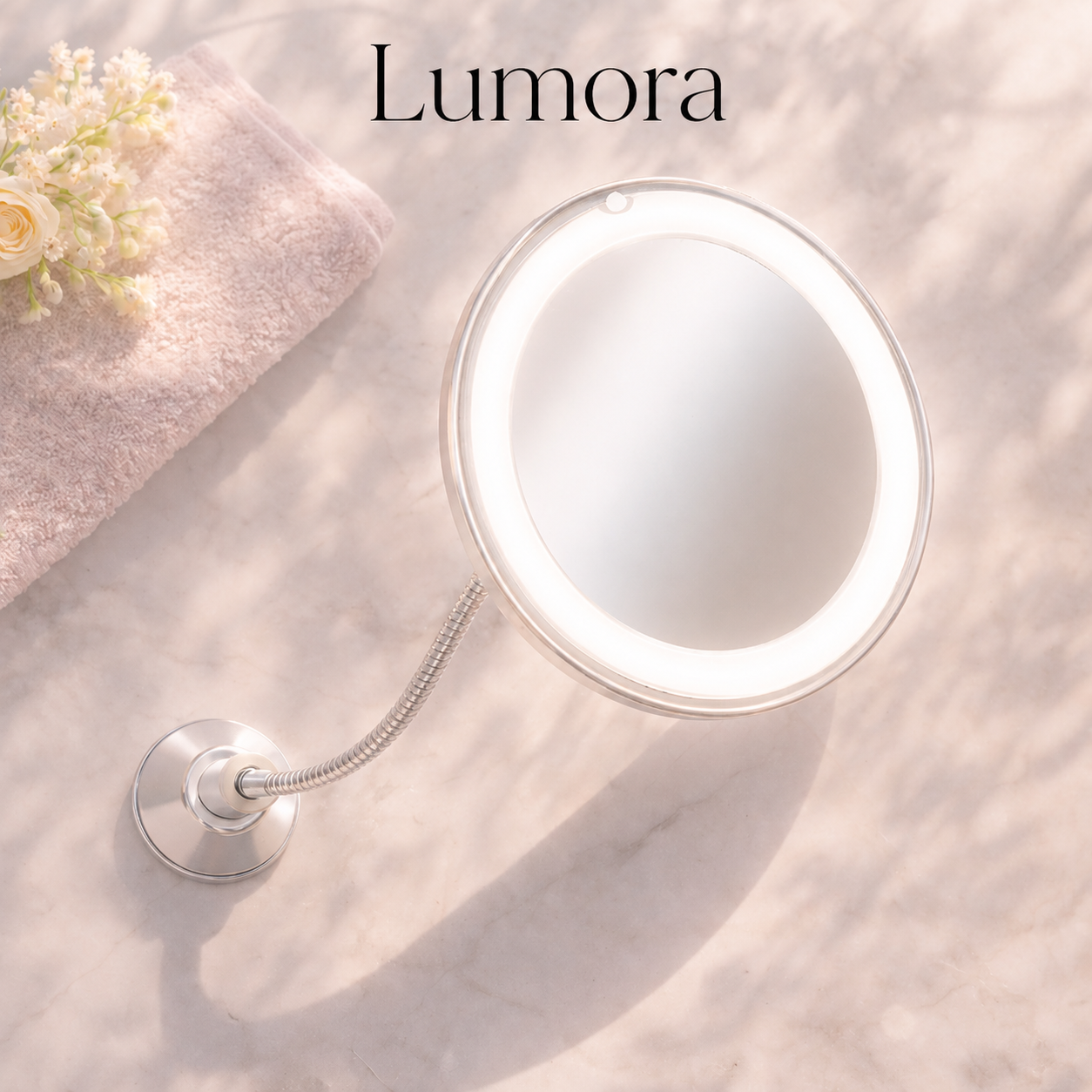 Francheska 10X Magnifying Mirror Precision, Clarity, LED Glow
