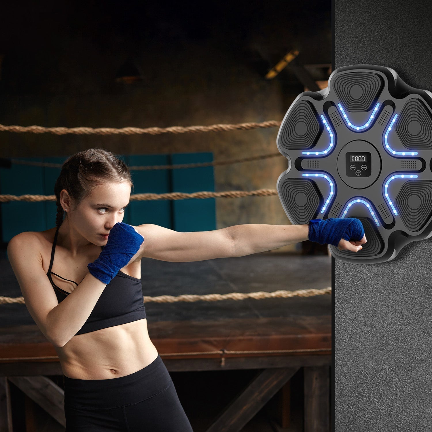 Marian Rhythm Boxing Trainer Stress Relief Fitness Wall Pad
