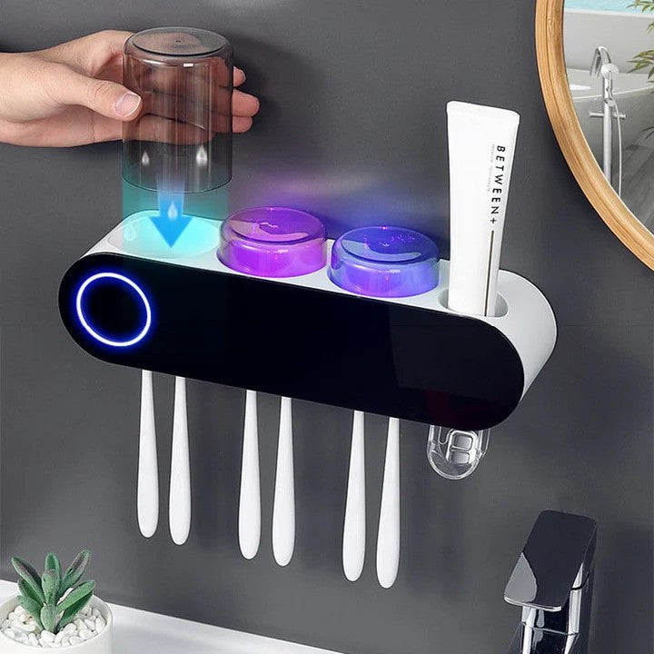 Arissa Brush Dock Toothbrush Holder | UV Clean, Smart Storage