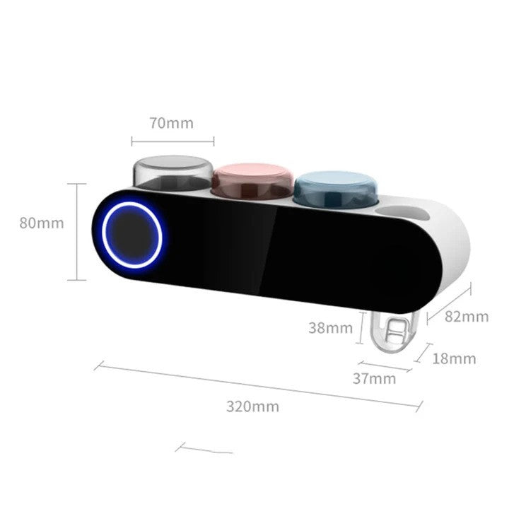 Arissa Brush Dock Toothbrush Holder | UV Clean, Smart Storage