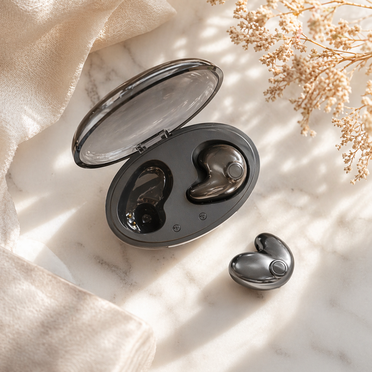 Zein Sleep Earbuds Calm Rest Soft Fit Bluetooth