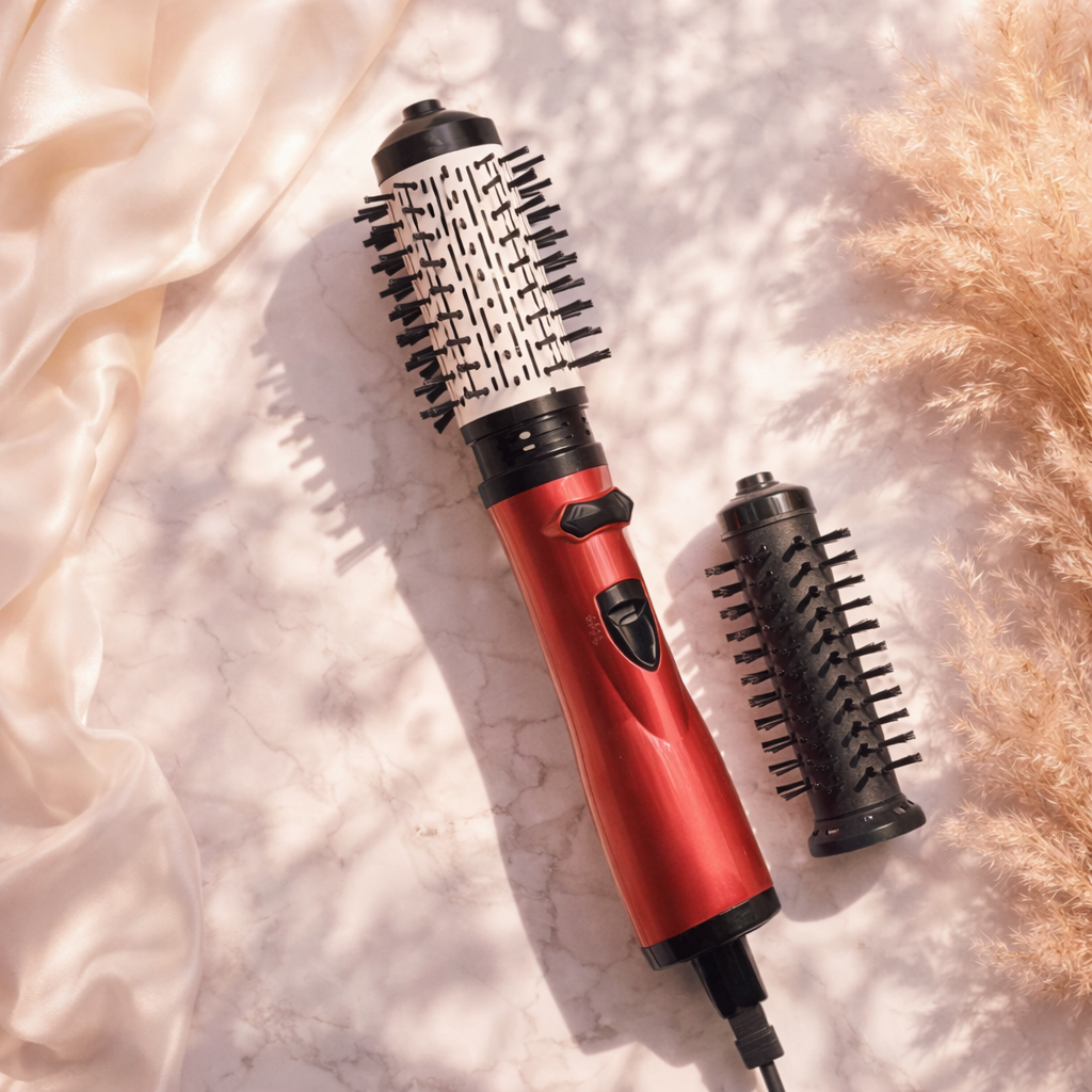 Aurelia Rotating Hot Air Brush Smooth Blowouts, Shine, 3-in-1