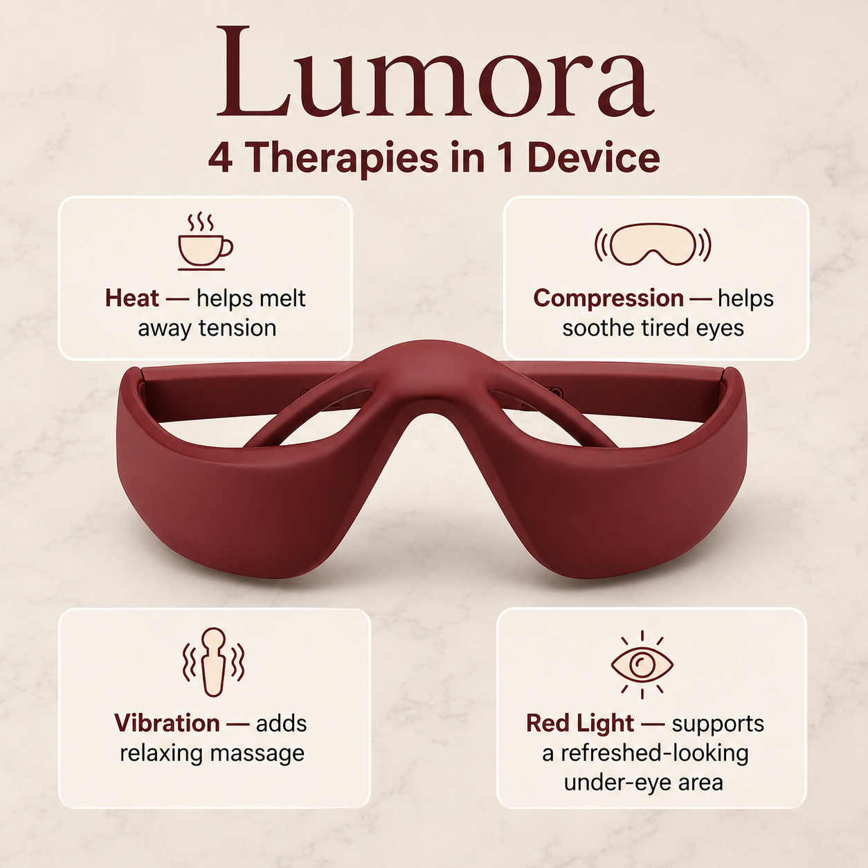 Luna Eye Relief Massager