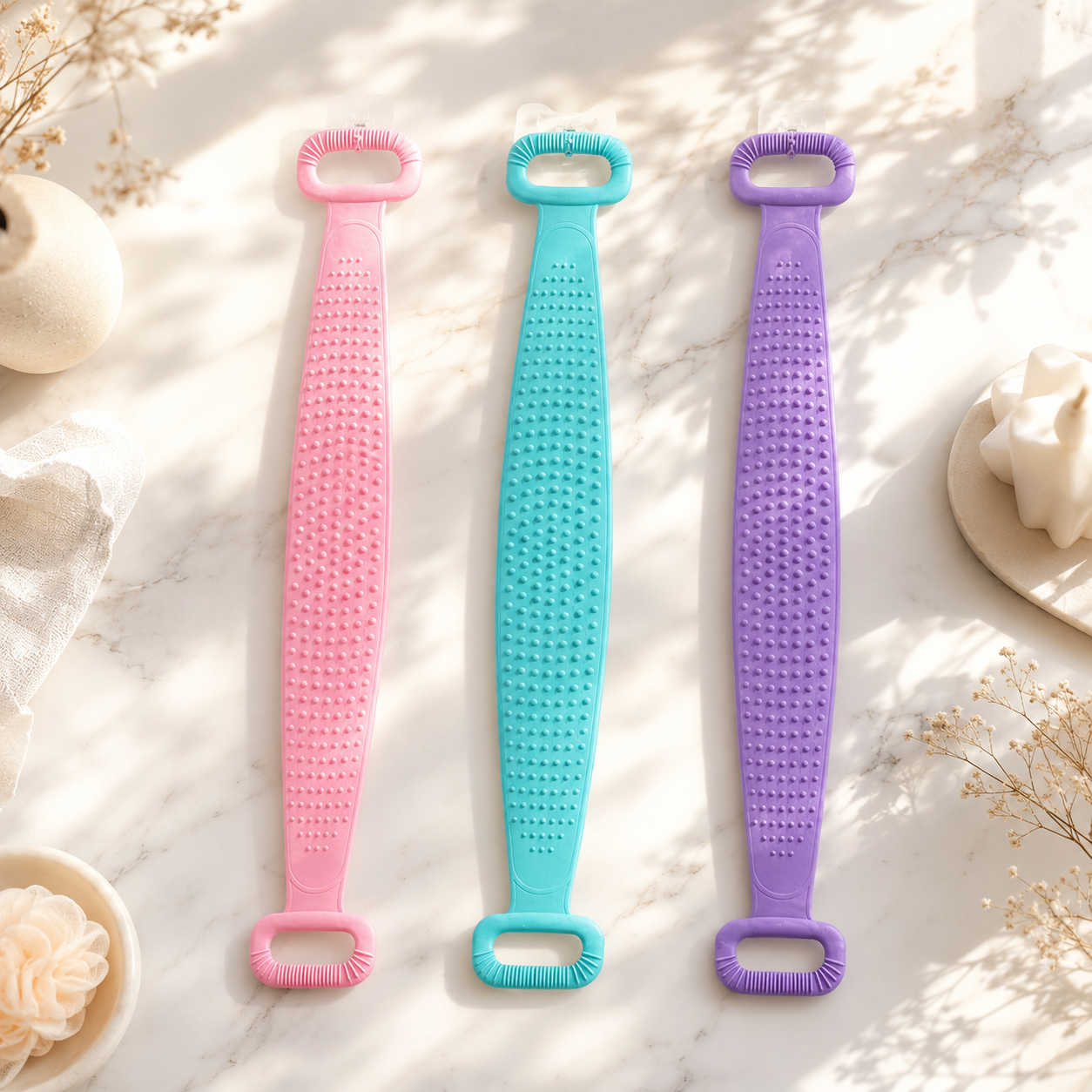 Jonalee Silicone Body Brush Smooth Skin Easy Reach Exfoliator