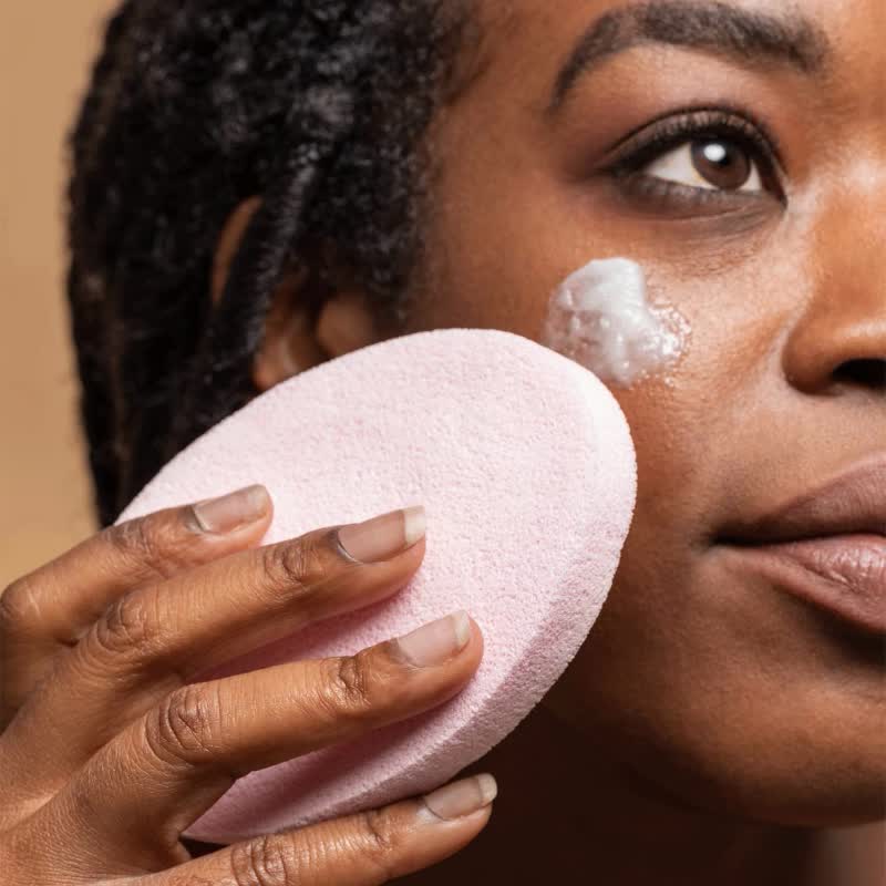 Farah Face Sponges Gentle Cleanse, Soft Glow, Reusable