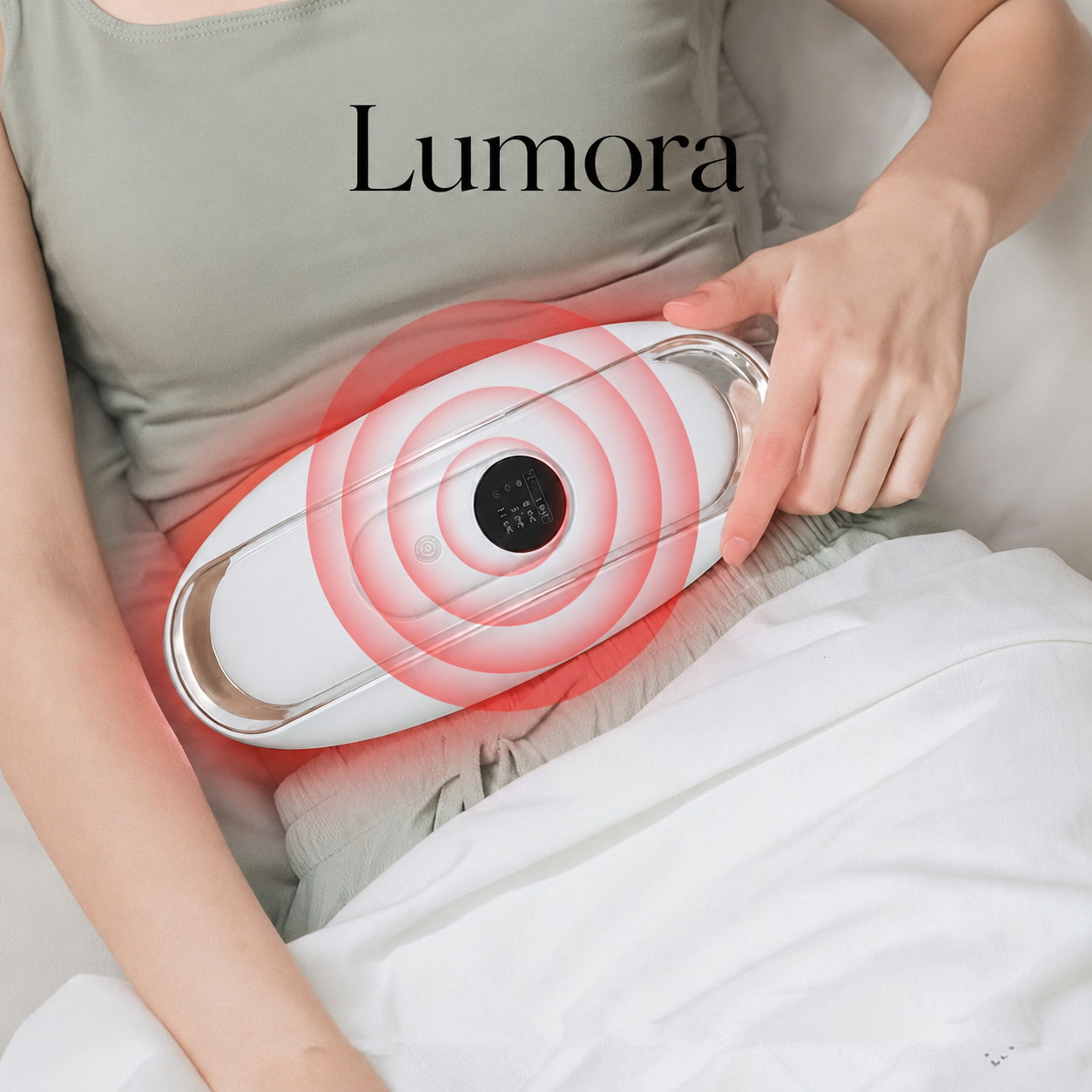 Beabianca Slim Waist Massager Warmth, Comfort, Rechargeable