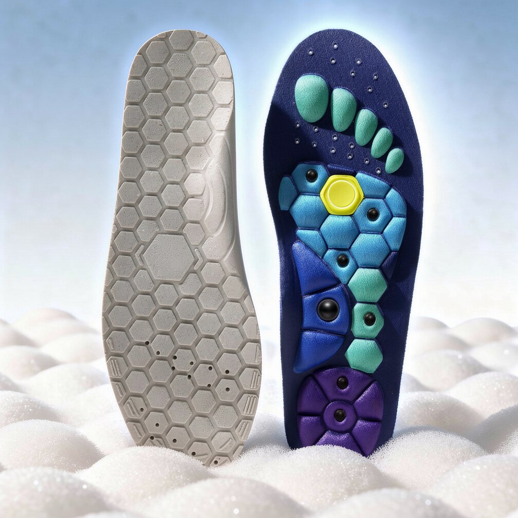 Aryana Comfort Insoles Arch Support, Cushioning, Trim Fit