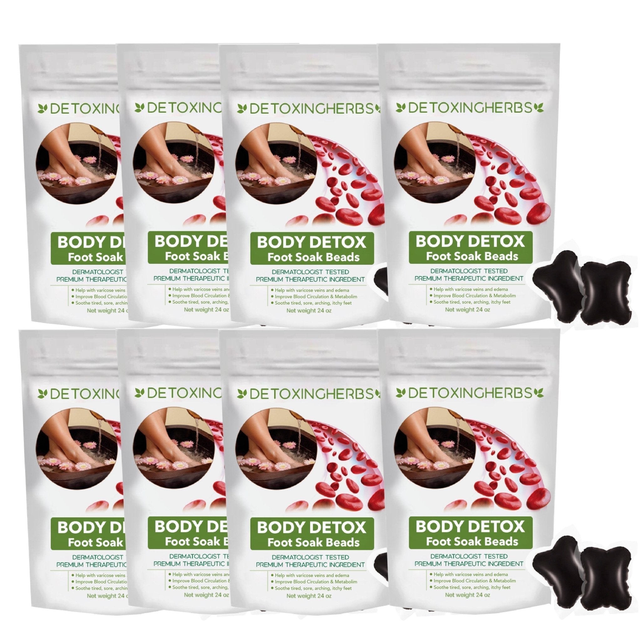 Angelique Herbal Foot Soak Beads Calm Feet Spa Ritual