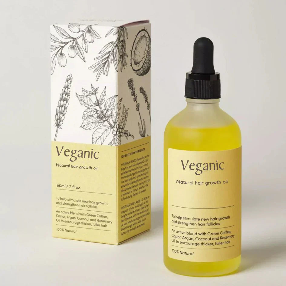 Alyss HairGlow Hair Growth Oil Stronger Strands, Soft Shine, Vegan