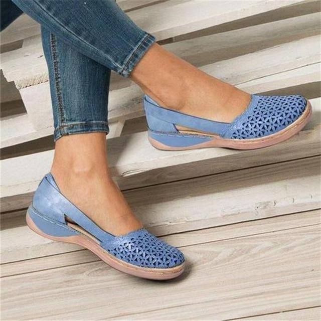 Gelileah Bunion Flats Wide Toe Comfort, Soft Support, PU