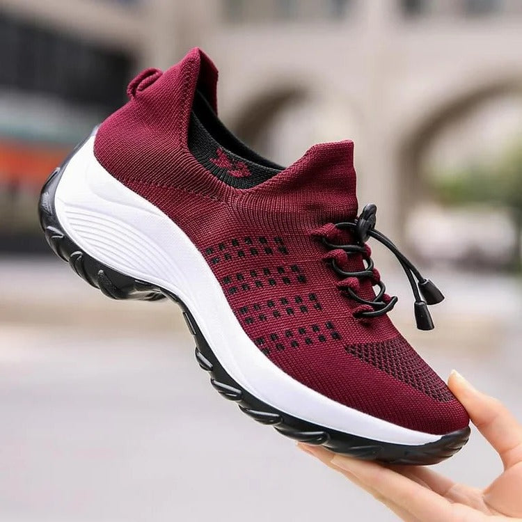 Jilian Orthopedic Walking Sneakers Pain Relief Arch Support