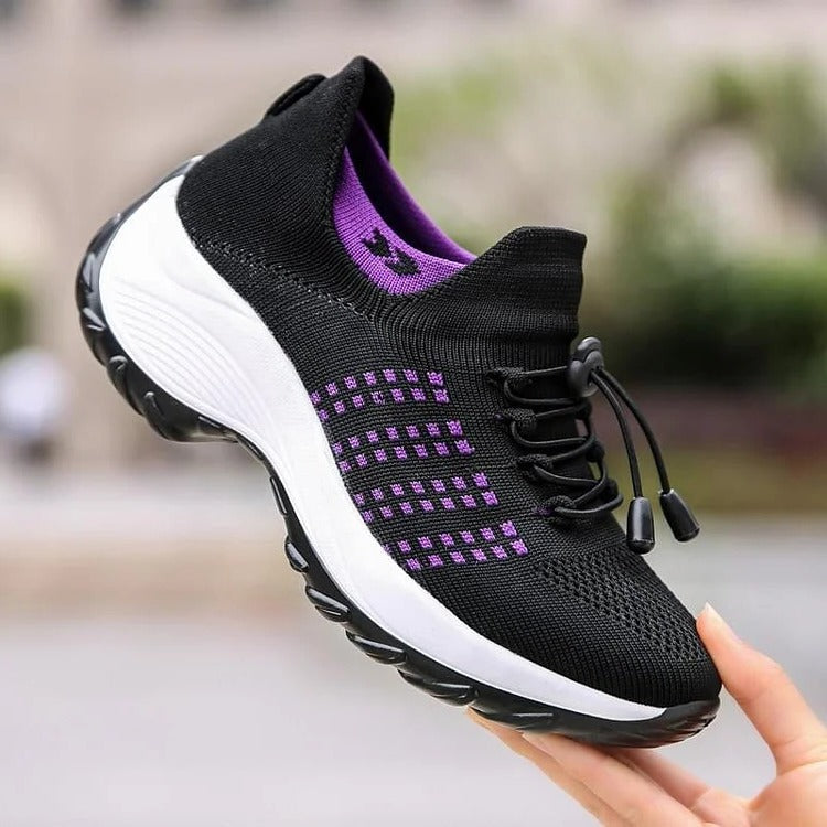 Jilian Orthopedic Walking Sneakers Pain Relief Arch Support