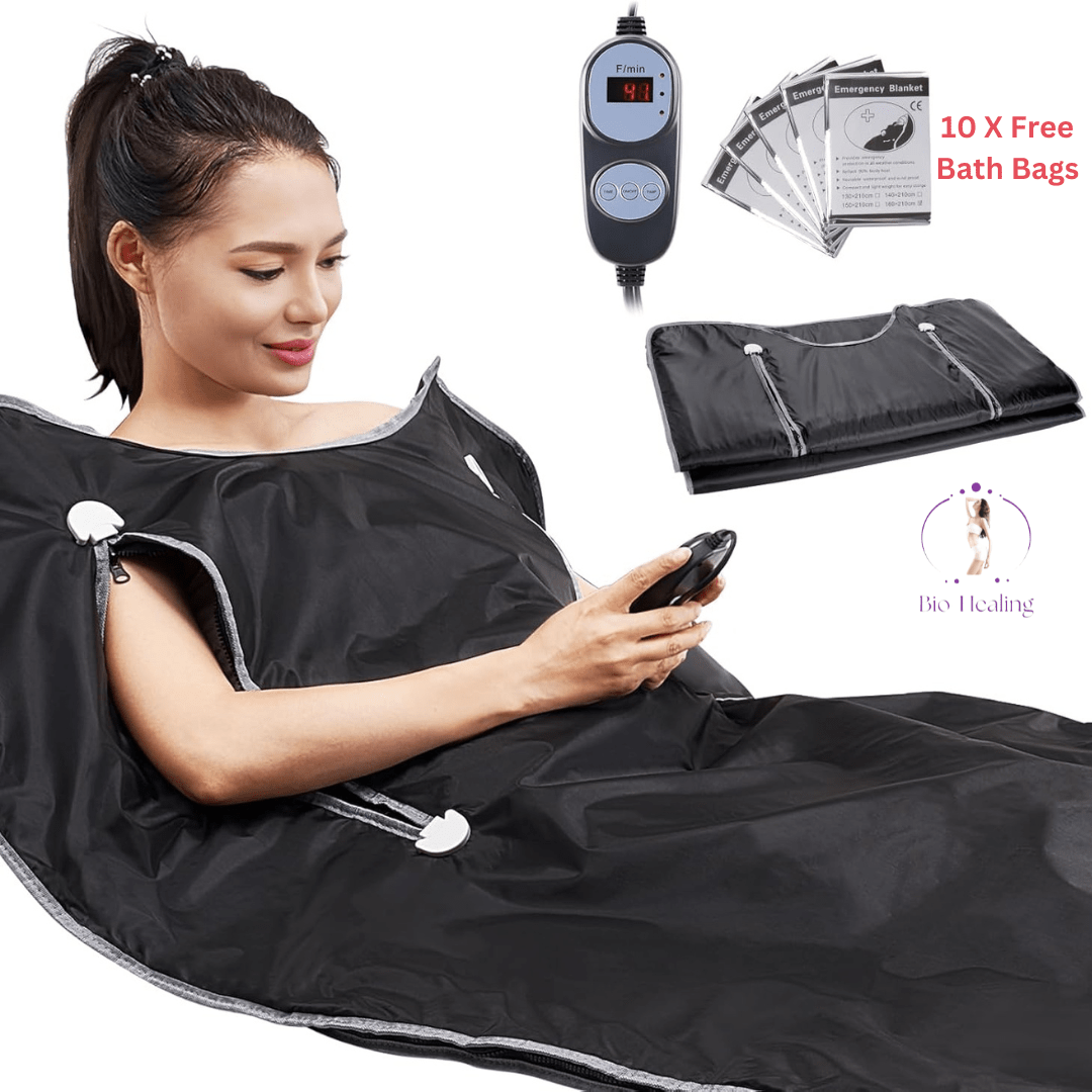 Britney Infrared Sauna Blanket Deep Heat Home Spa Black