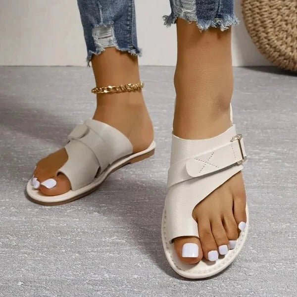 Kisha Orthopedic Sandals Bunion Relief, Arch Support, Leather