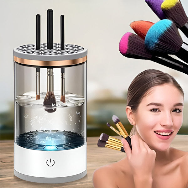 Lisa Brush Cleaner Deep Clean, Soft Bristles, Electric Cup
