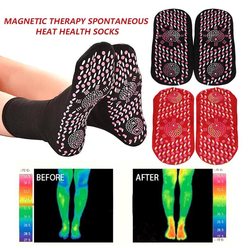 Jeah Self Heating Socks Warm Feet, Cozy Relief, Tourmaline