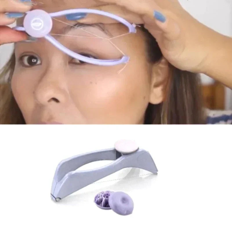 Silque Twist Facial Hair Remover Smooth Skin, Less Irritation, Portable
