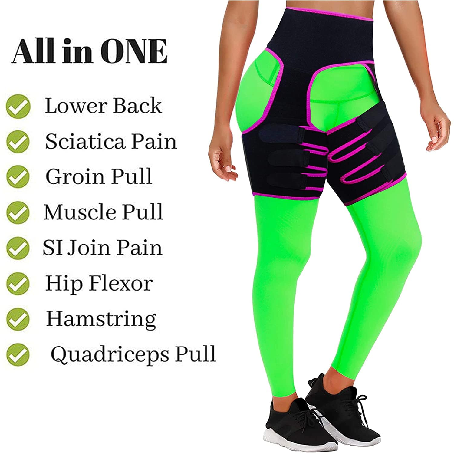 Deserae Thighease Thigh Shaper Lift, Support, Compression